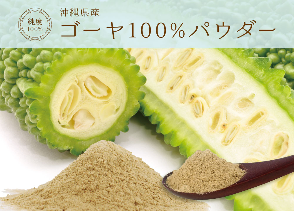 ゴーヤ純度100%パウダー(沖縄県産)