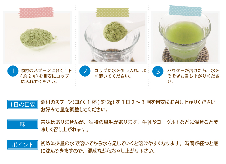 長命草無添加100%パウダー【90g×4個】 | 健康・野草茶センター