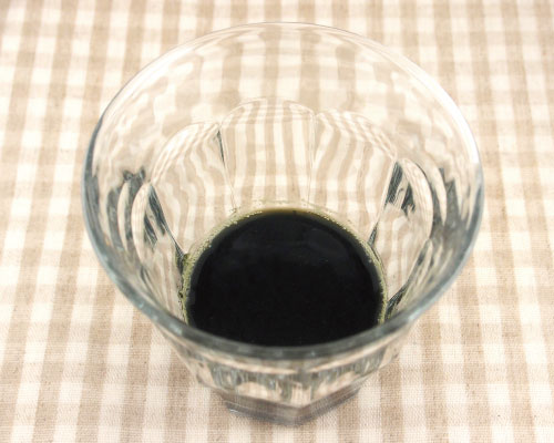 ヨモギ（青森県産）パウダーの飲み方2