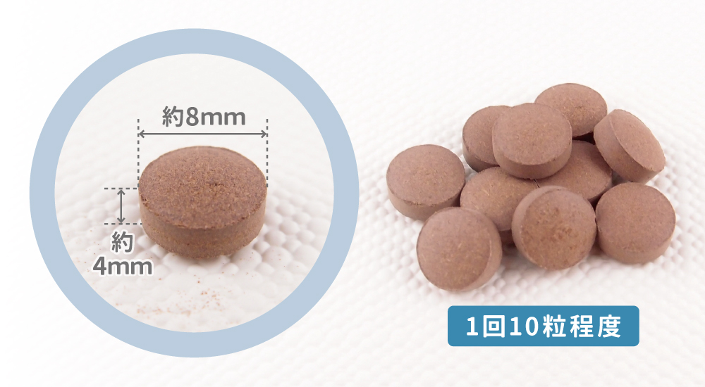 キャッツクロー粒の飲み方